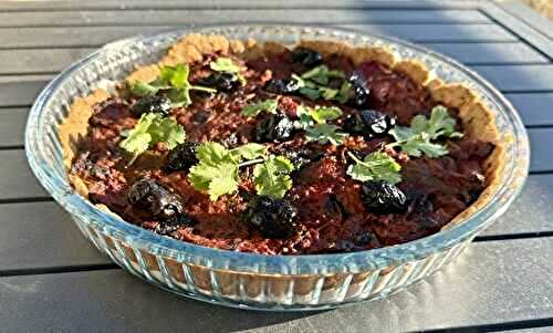 Tarte Méditerranéenne au Thon, Tomates et Olives (Ig Bas)