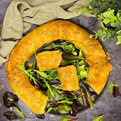 Couronne de pâte filo à l’agneau