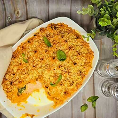 Parmentier de saumon et patates douces