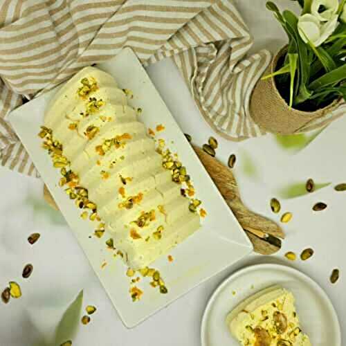 Tiramisu glacé à la pistache
