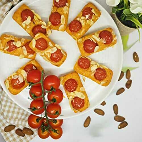 Financiers aux tomates cerises