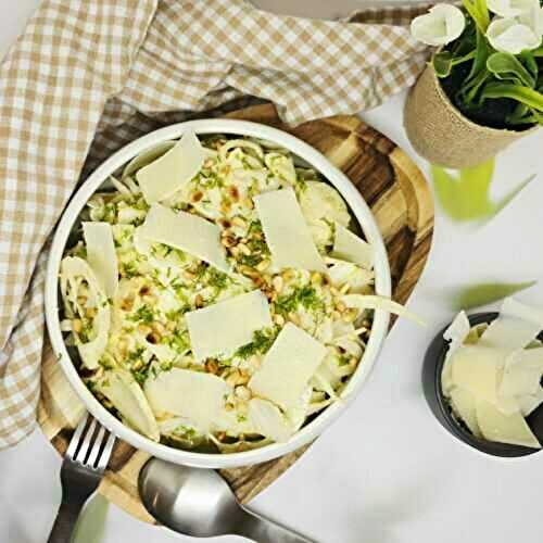 Salade de fenouil au citron et parmesan