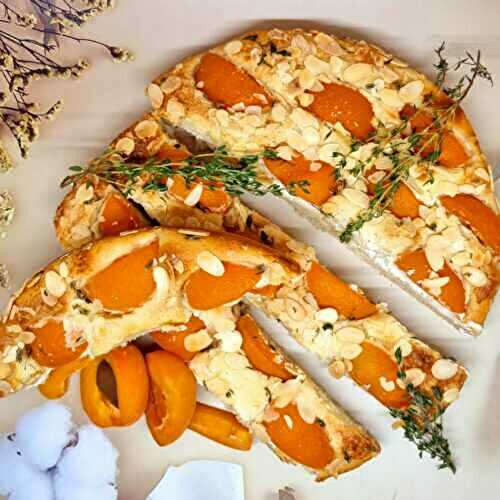 Focaccia aux abricots
