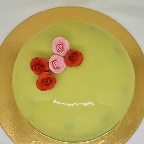 Entremets abricot huile d’olive