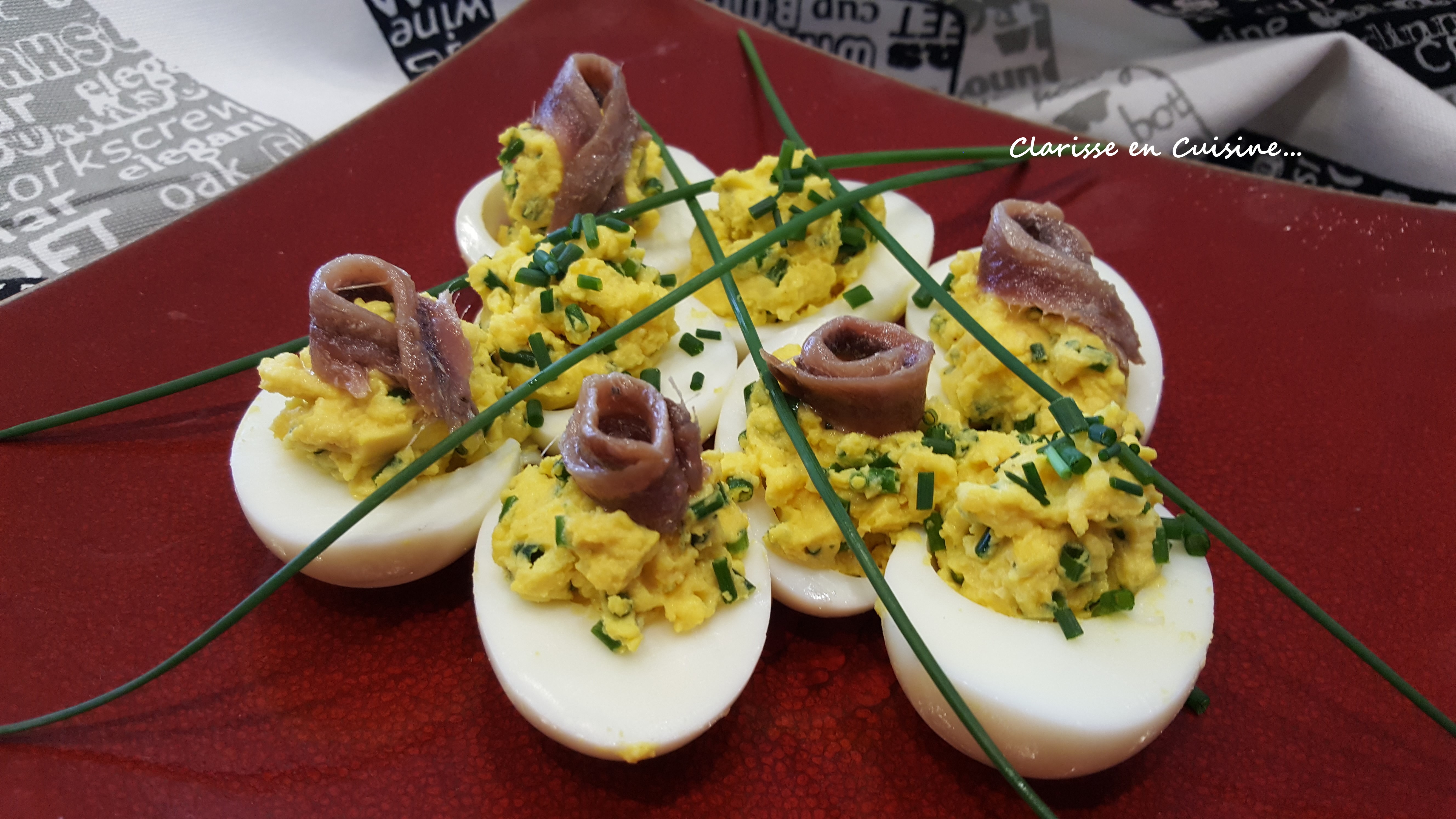 Oeufs mimosa au Boursin