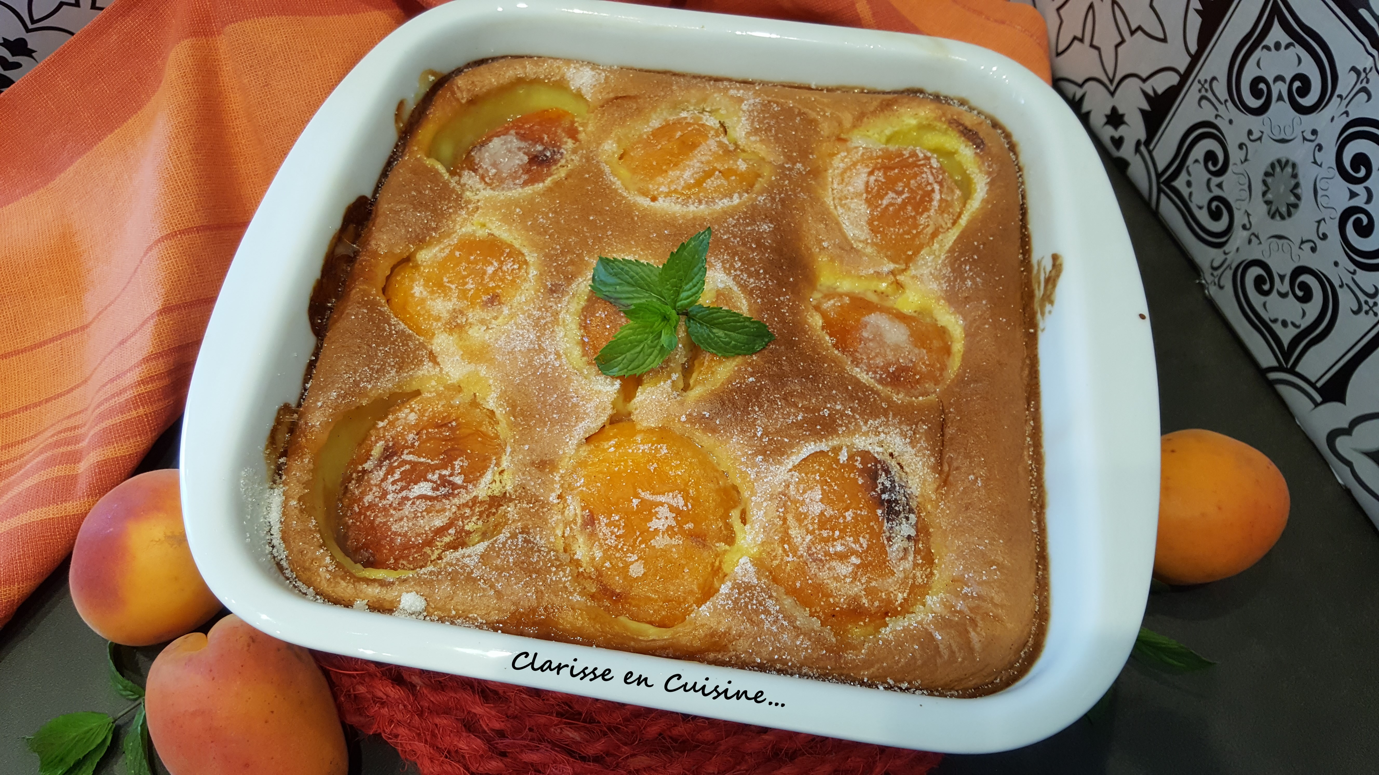 Clafoutis aux abricots