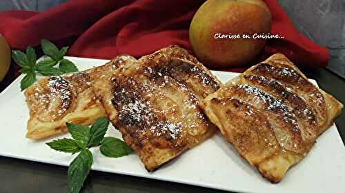 Tartelettes fines feuilletées aux pommes