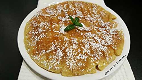 Gâteau aux pommes cuit à la poêle super rapide