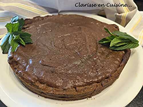 Tarte mousseuse au chocolat de Christophe Felder