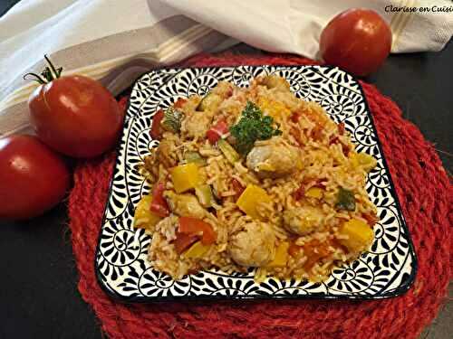 Risotto façon légumes farcis