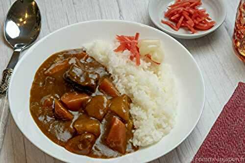 Curry japonais de boeuf
