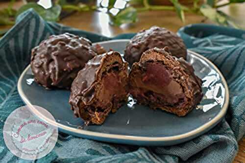 Douceur de choux gourmands ~ Cerise et chocolat