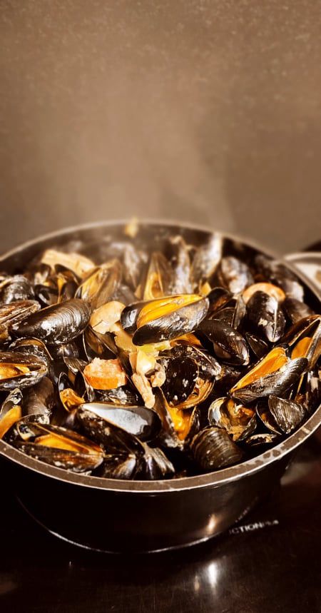 MOULES AU CHORIZO