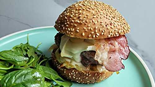 Recette de burger montagnard au reblochon