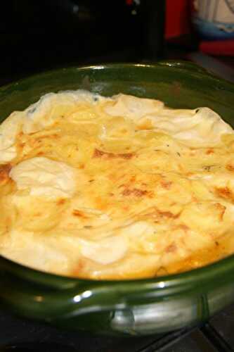 Gratin dauphinois - plaisirs et gourmandises