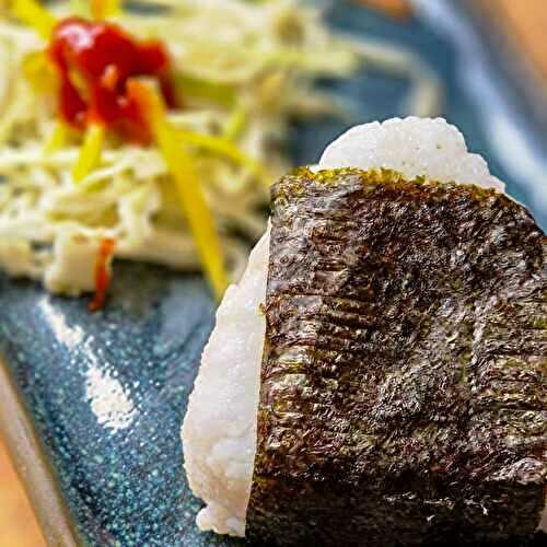 Onigiri thon ail des ours