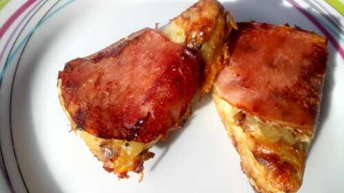 Rosticake poireau pommes de terre bacon à l'Emmental 3sp