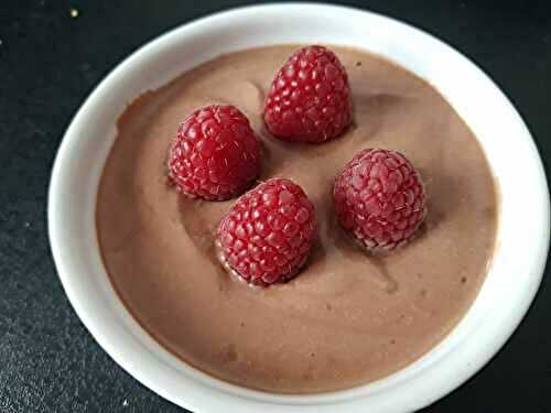 Creme au chocolat au tofu soyeux