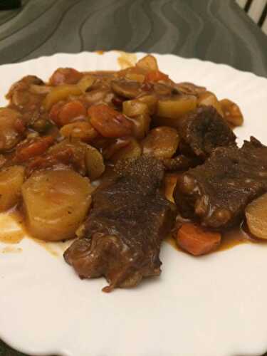 Bourguignon à ma façon