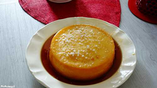 Flan à la noix de coco