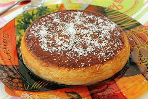 Flan au lait de coco