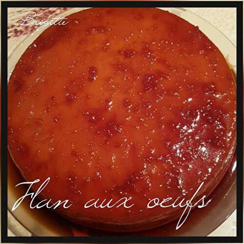 Flan aux oeufs 1