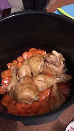 Poulet aux carottes