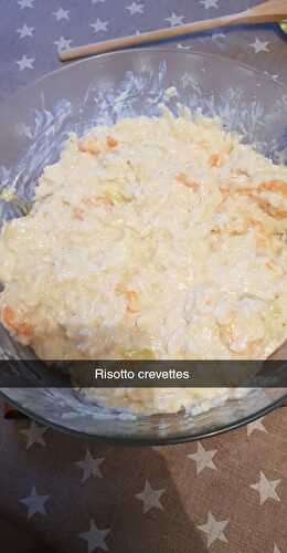 Risotto crevettes