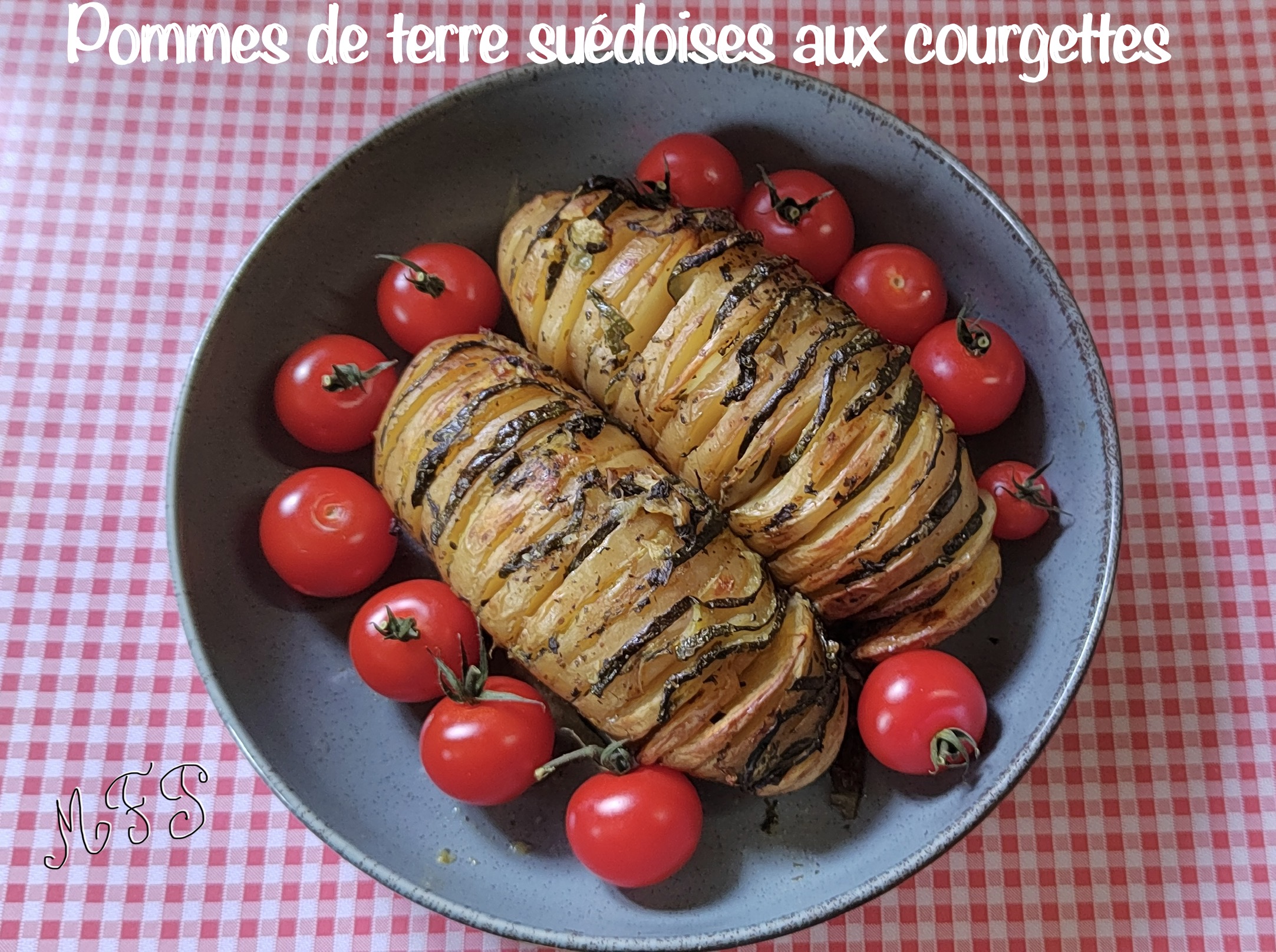 Pommes de terre suédoises aux courgettes