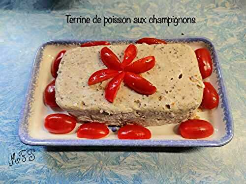 Terrine de poisson aux champignons