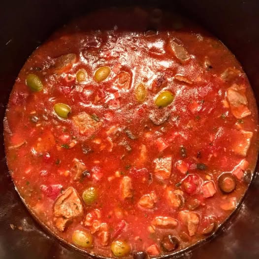 Sauté de veau aux olives Corse