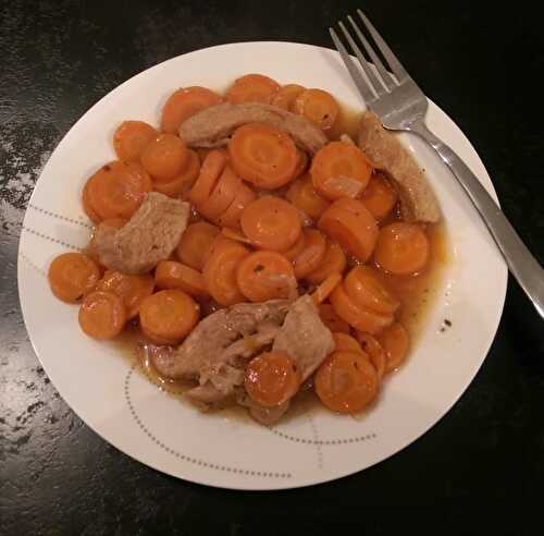 Sauté de veau aux carottes