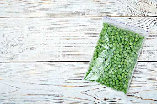 Le temps de cuisson parfait pour des pois surgelés à l'autocuiseur Moulinex