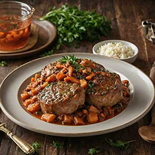 Osso Bucco de Dinde à la Tomate – La meilleure recette au multicuiseur cookéo