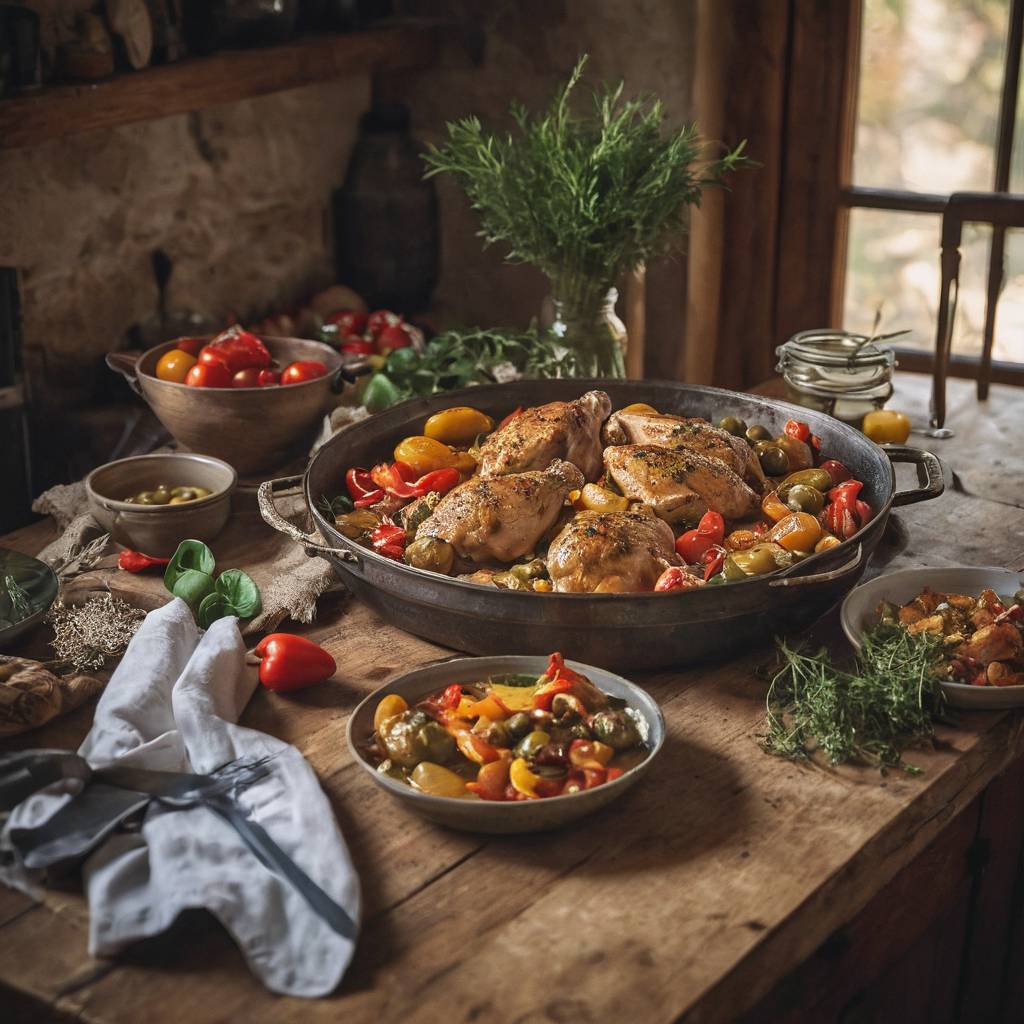 Poulet à la Provençale – Des cuisses de Poulet moelleuses à l'autocuiseur cookéo