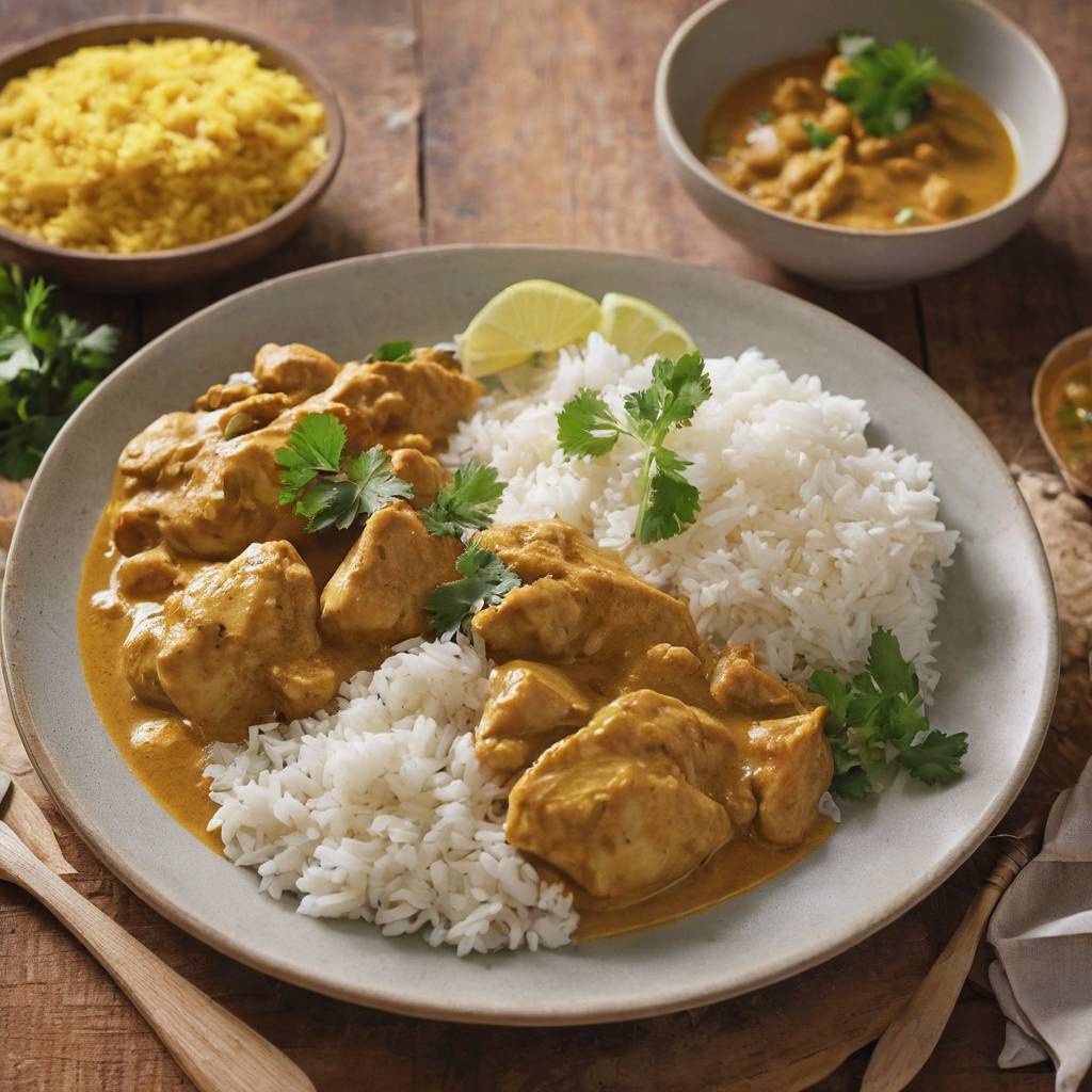 Poulet au Curry au multicuiseur cookéo