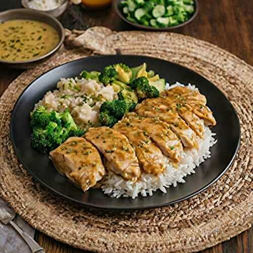 Filets de poulet au deux moutardes et au miel au cookéo