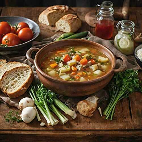 Meilleure Recette de Soupe aux Légumes au cookéo