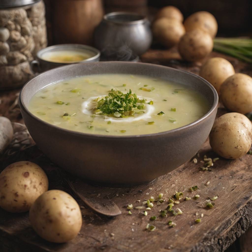 Potage de poireaux et pommes de terre à l'autocuiseur cookéo