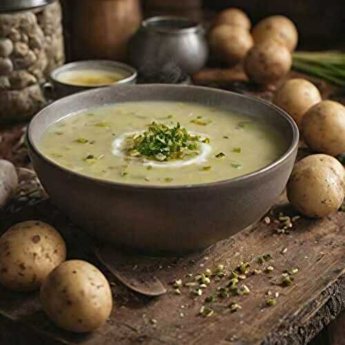 Potage de poireaux et pommes de terre à l'autocuiseur cookéo