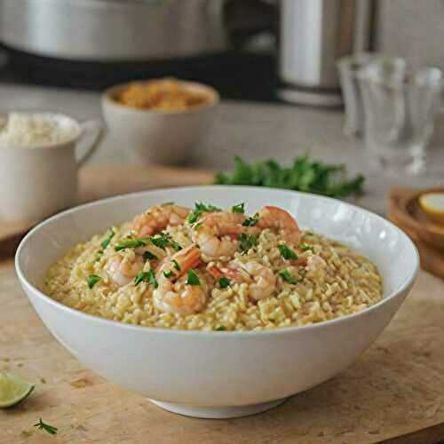 Risotto Crevette et Curry au Cookeo : Succès Garanti ! à l'autocuiseur cookéo