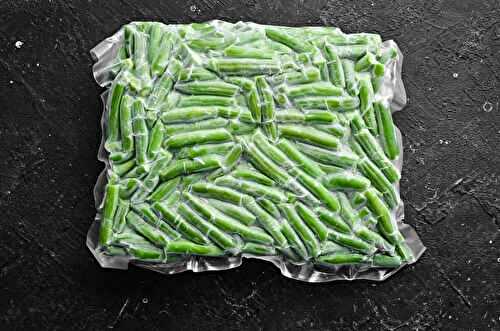 Temps de cuisson haricots verts surgelés au multicuiseur Moulinex