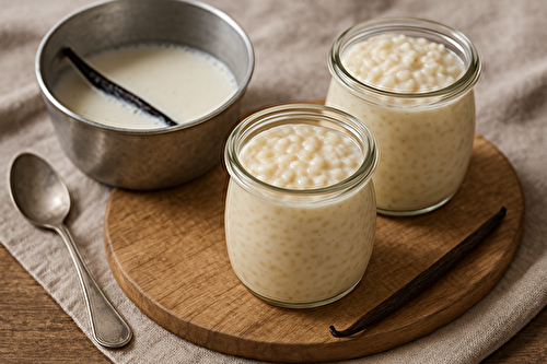 Riz au lait vanille ultra onctueux au multicuiseur Moulinex
