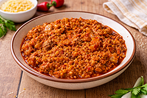 Lentilles chili express à l'autocuiseur cookéo