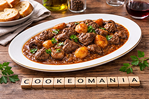 Stracotto de bœuf aux champignons à l'autocuiseur Moulinex