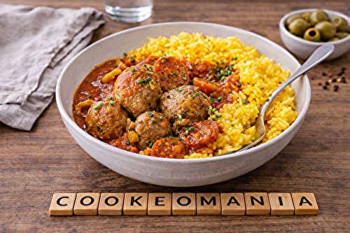Boulettes de veau et chorizo sauce tomate à l'autocuiseur Moulinex