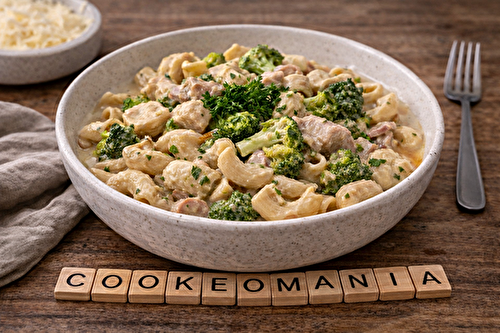 One pot de pâtes au poulet et brocoli au multicuiseur cookéo