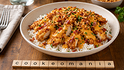Tasty crousty poulet cheddar bacon au Cookeo et Air Fryer, le bowl croustillant ultra gourmand au robot multi-cuiseur cookéo