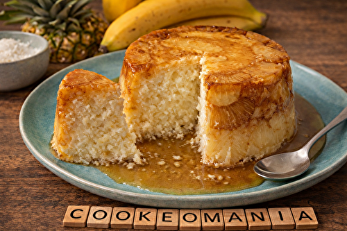 Flan coco ananas façon îles au robot multi-cuiseur cookéo