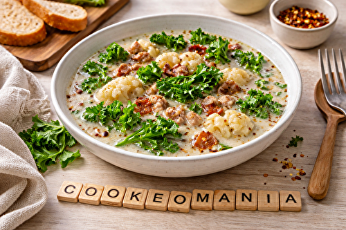 Soupe toscane cétogène au cookéo